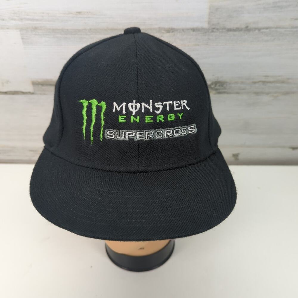 Monster Energy Supercross 2017 L/xl Cap Hat Black